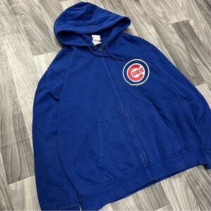 Majestic Chicago Cubs Blue Hoodie
